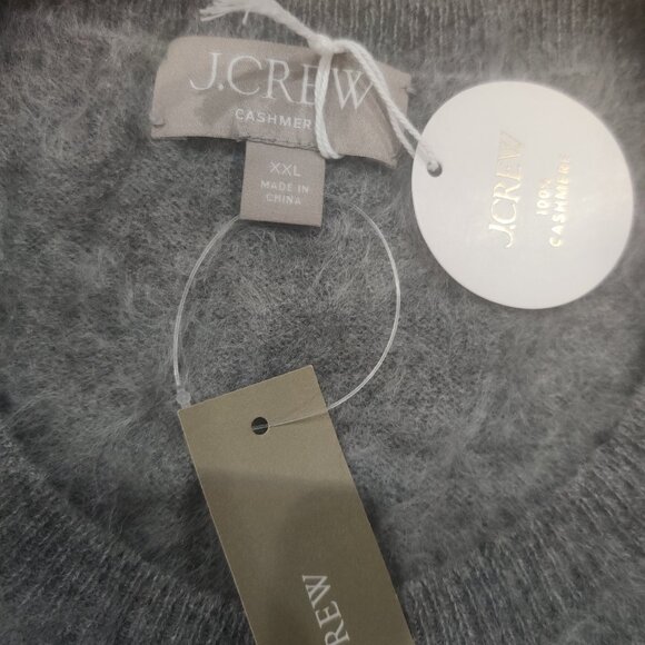 J. Crew brushed cashmere cardigan size XXL New $278.00